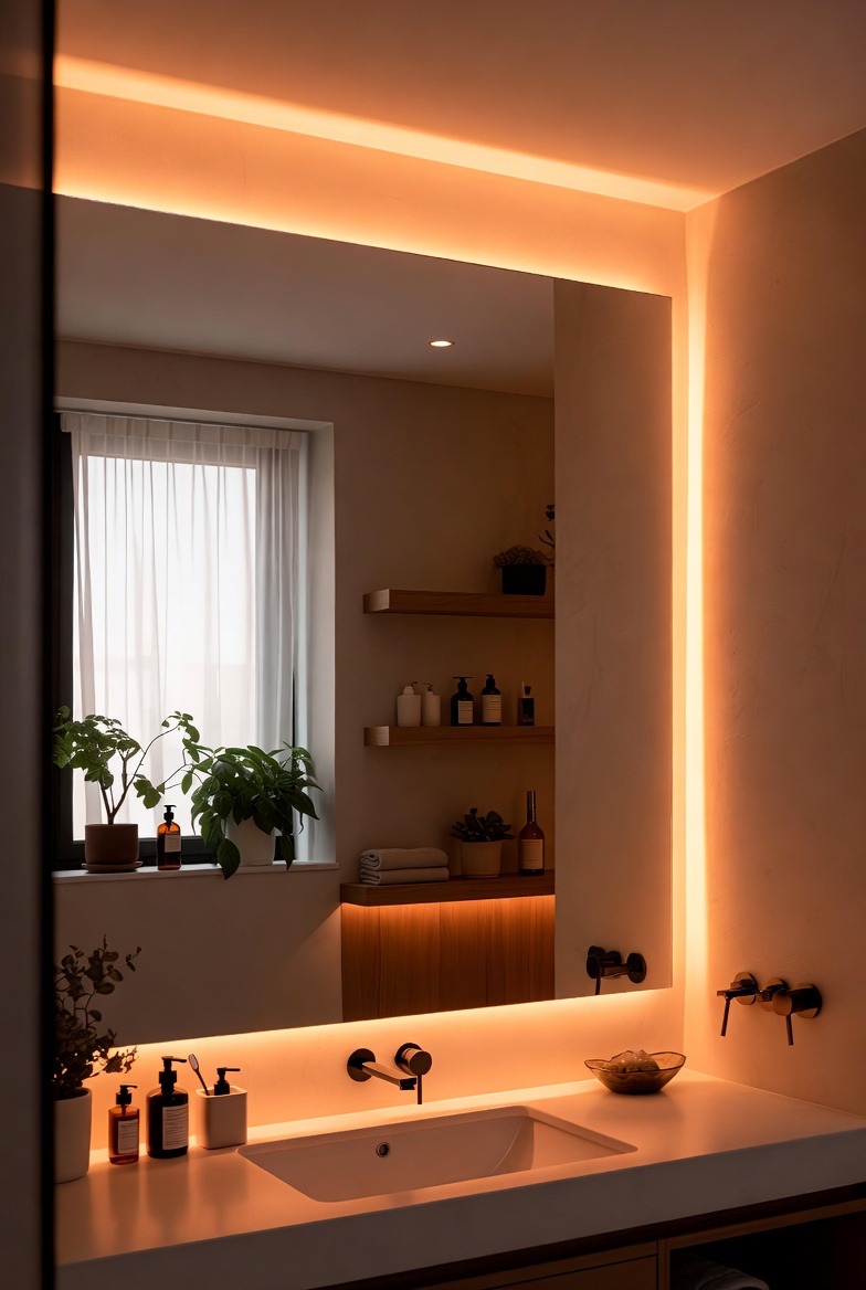 Accent Lighting for a Relaxing Mood