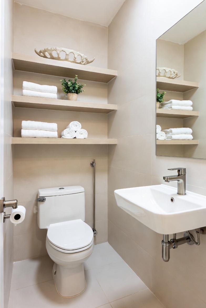 Add Floating Shelves