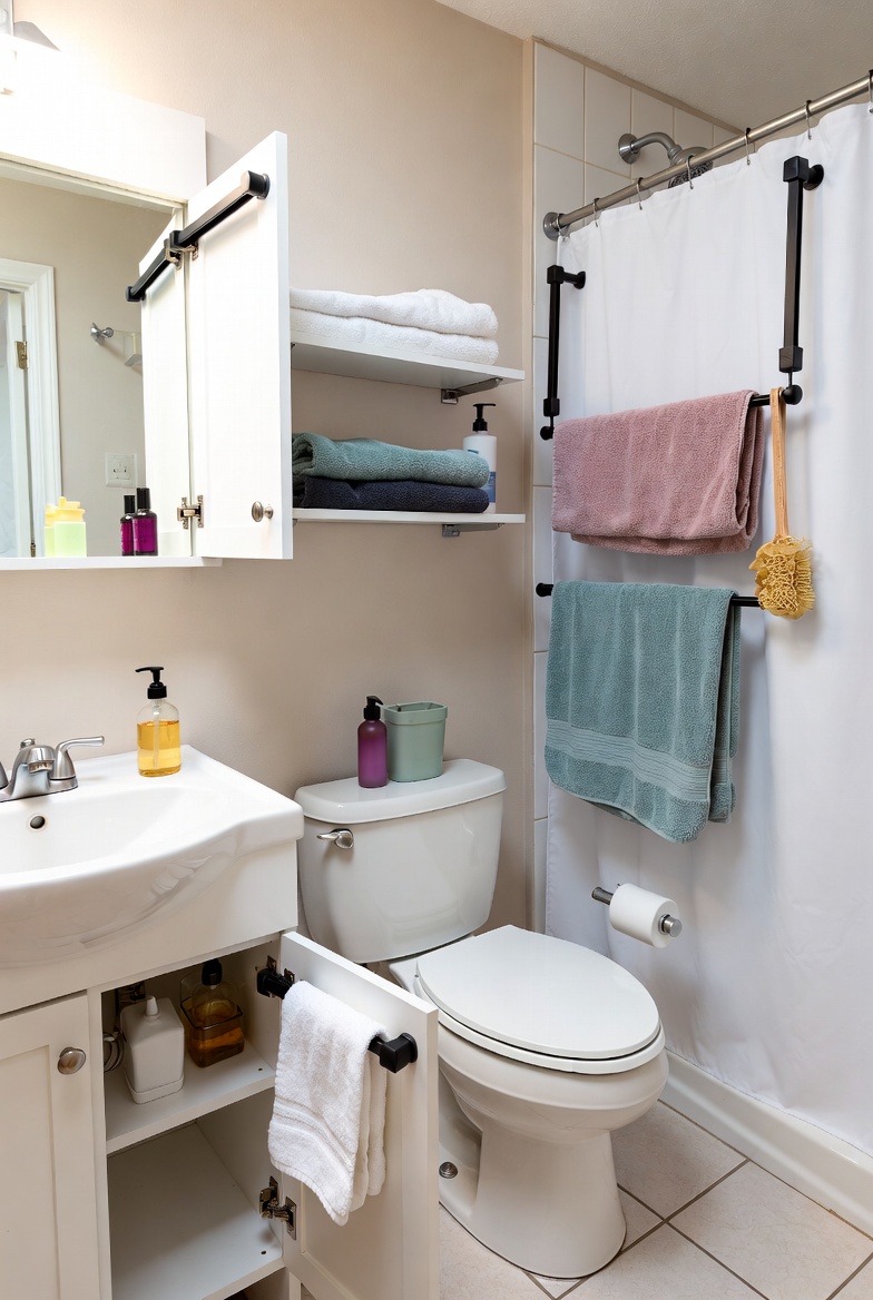 Add Tension Rods for Extra Layers