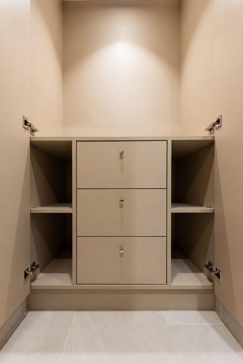 Built-In Compartments for a Seamless Look