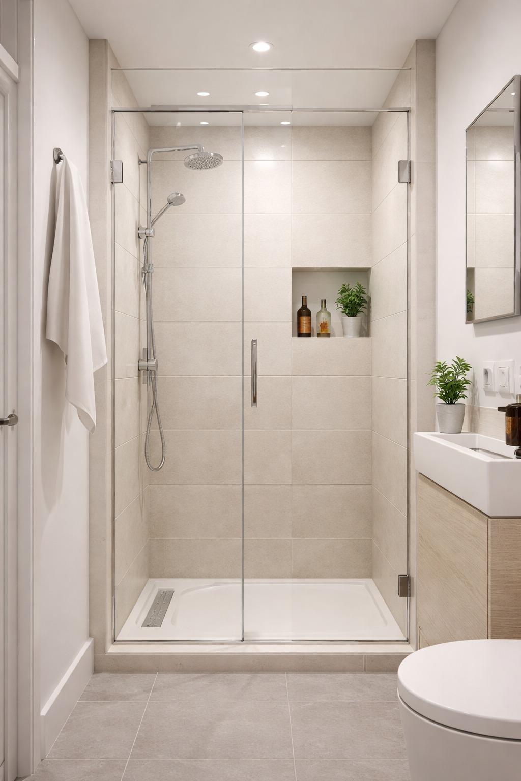 Compact Walk-In Showers for Small Bathrooms