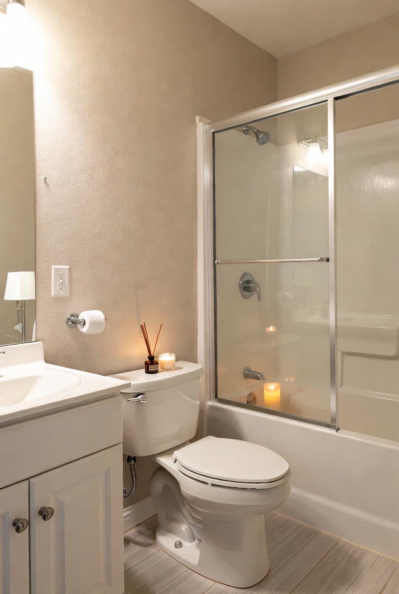 Create a Spa-Like Feel with Scent and Lighting