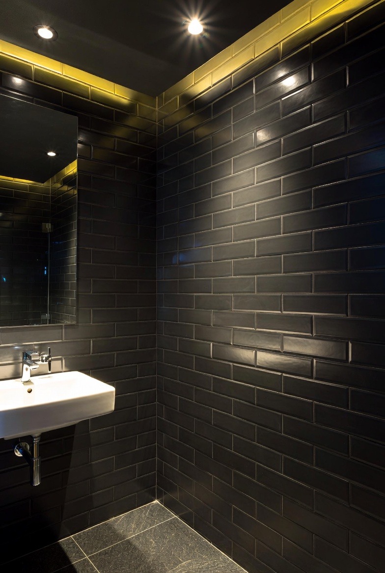 Dark Subway Tile for Bold Modern Style