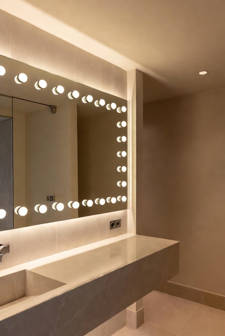 Enhancing Style with Integrated Mirror Lighting