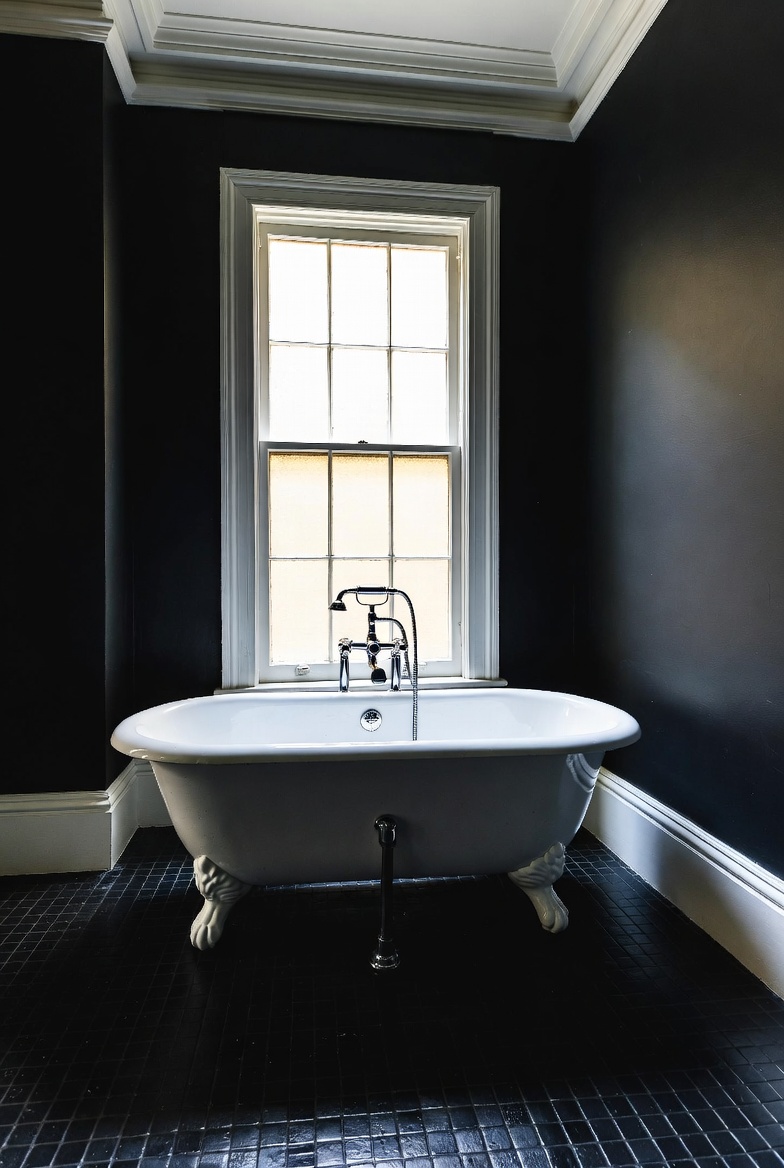 Featuring a Vintage Clawfoot Tub