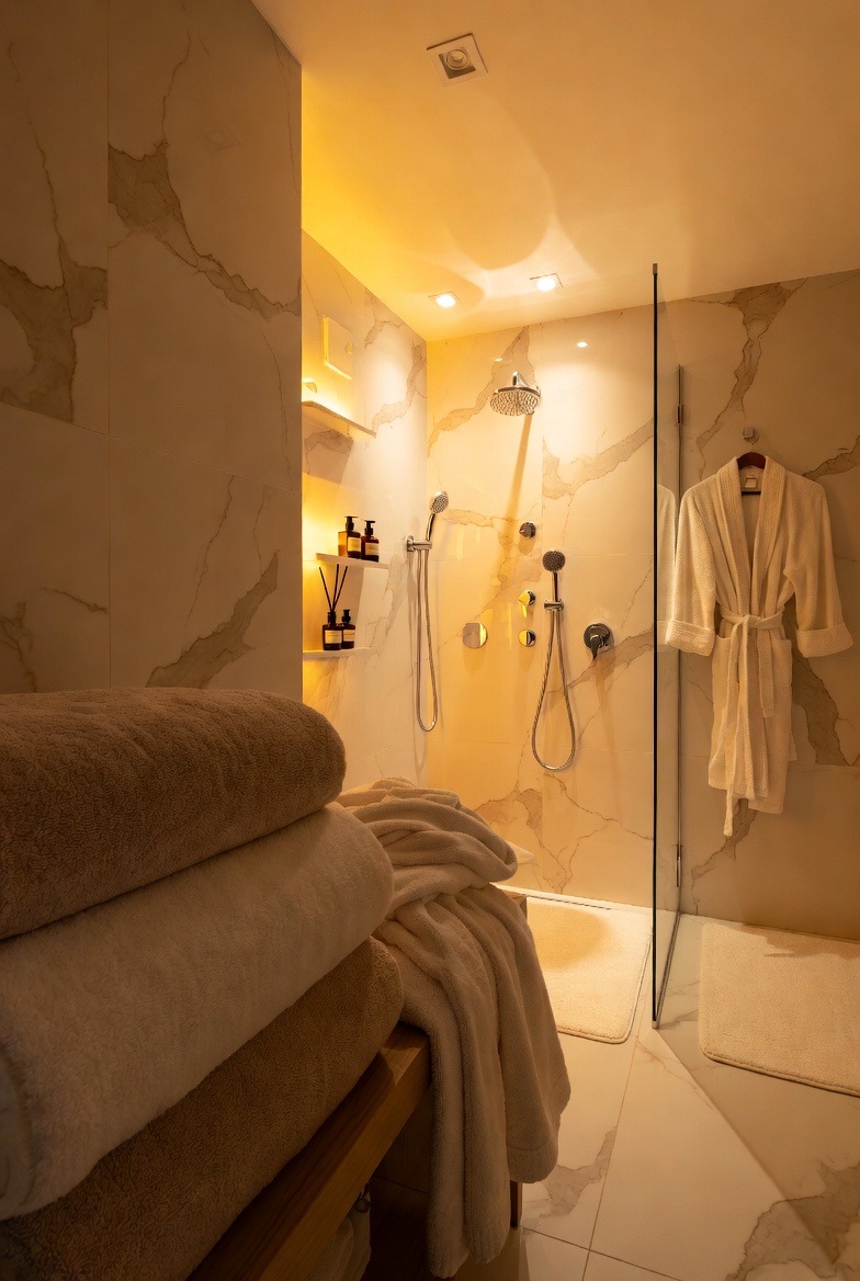 Integrate Plush Textiles and Comfort Layers