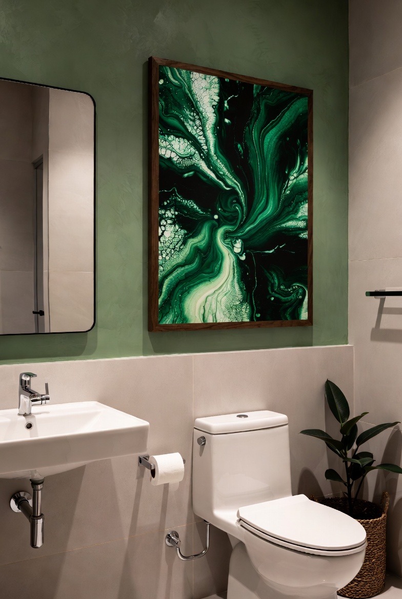Jade Green Wall Art for Artistic Flair