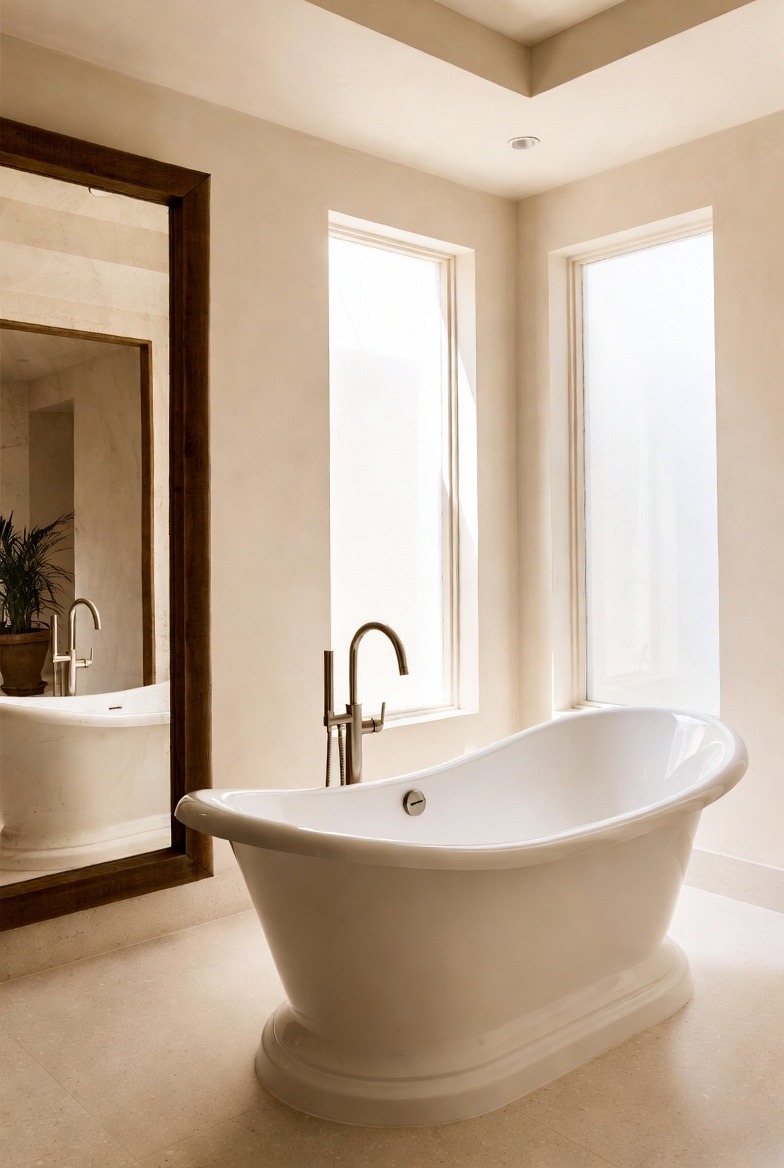 Make a Freestanding Tub the Star