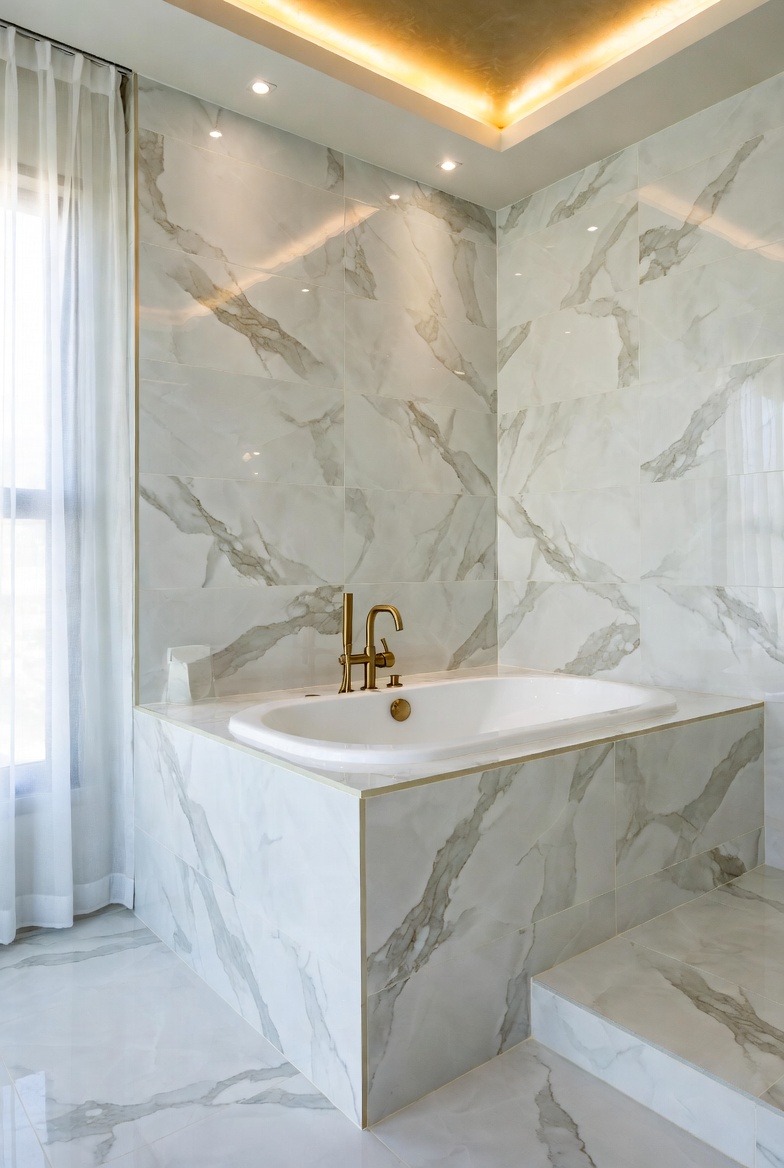 Marble-Inspired Tiles for Timeless Elegance