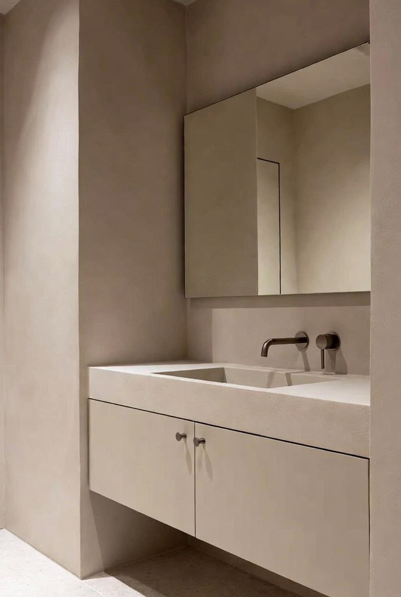 Minimalist Vanity for Clean Spaces