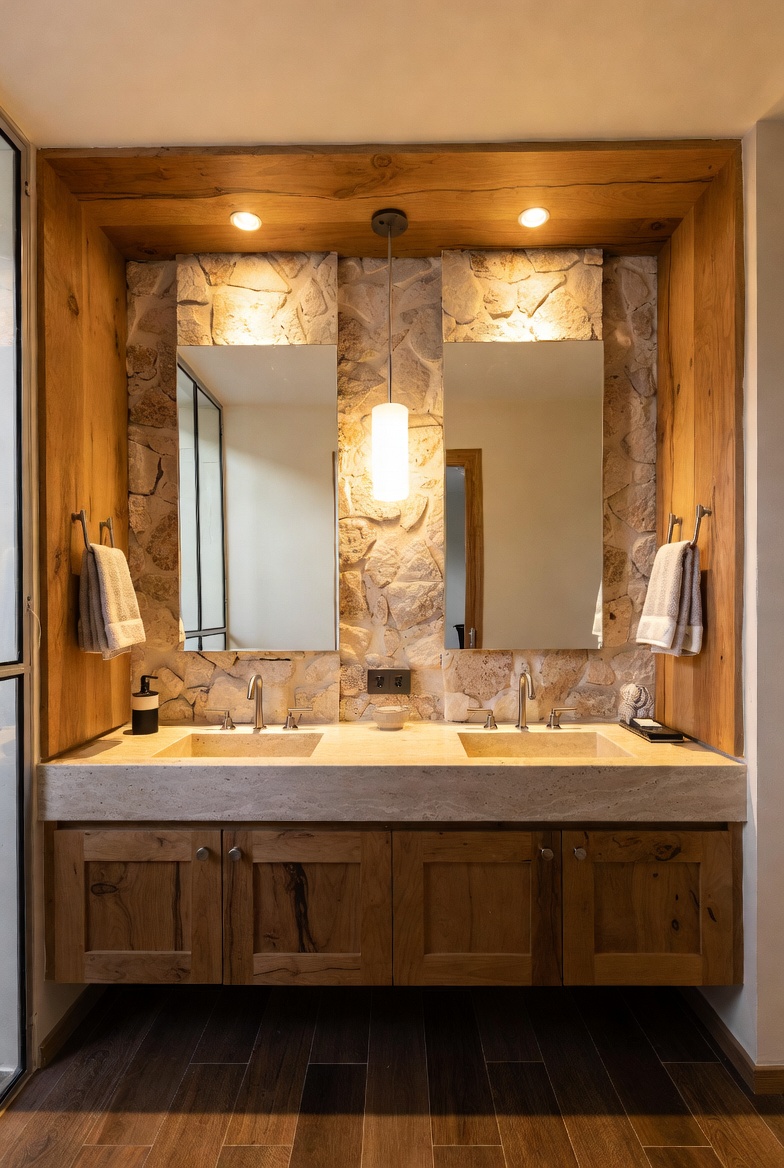 Natural Wood Finishes for a Warm Atmosphere