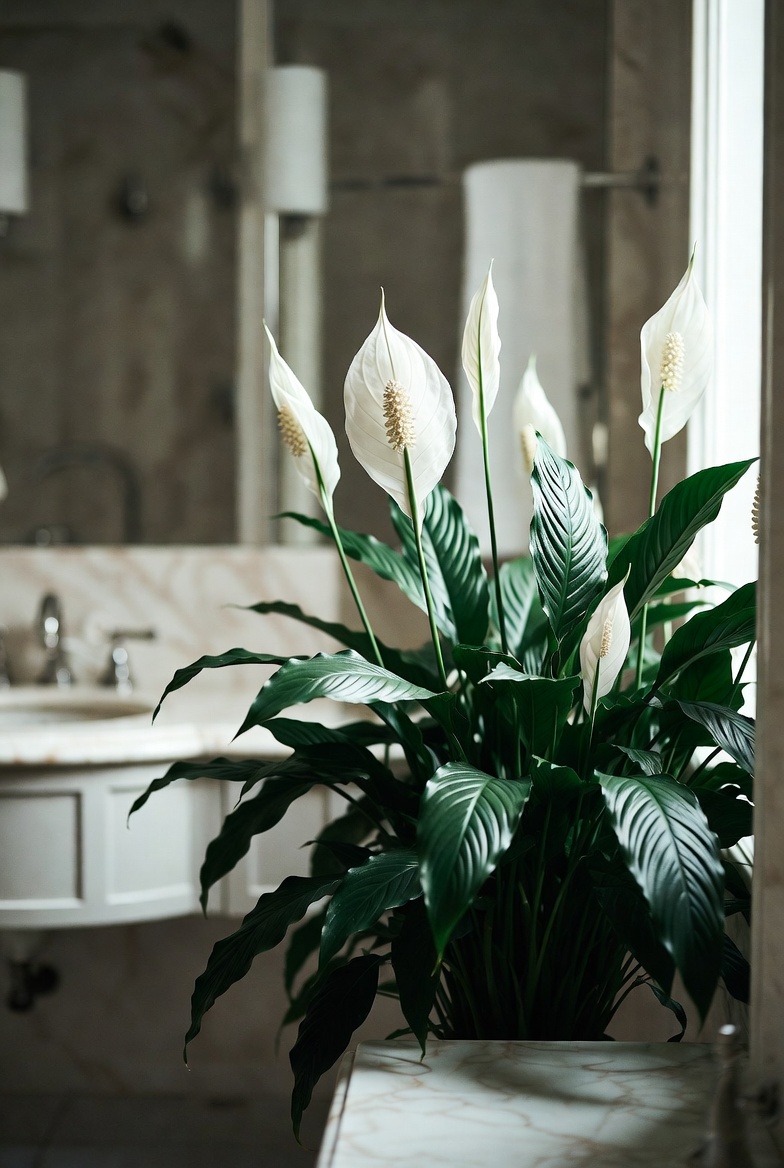 Peace Lilies for Elegant Simplicity