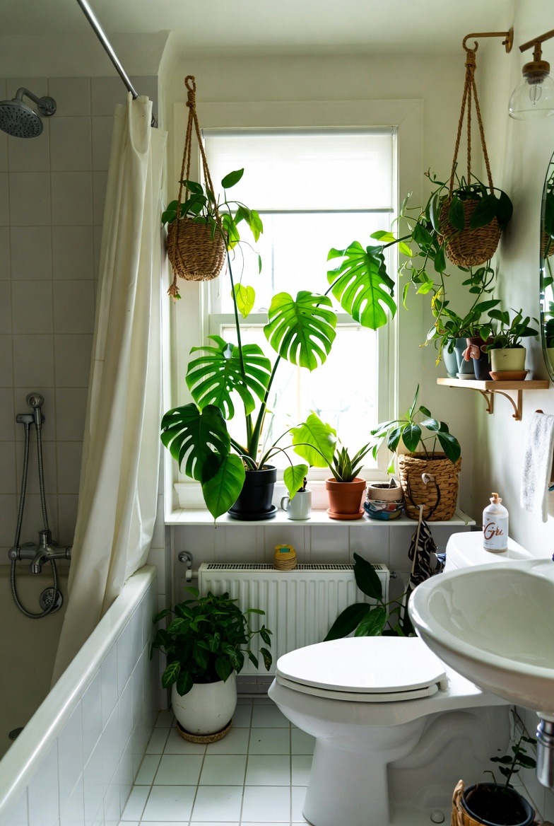 Plants That Bring Life into the Bathroom