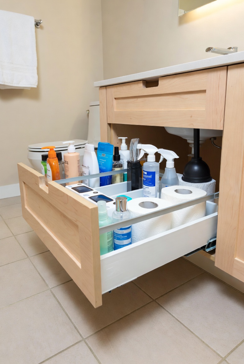 Pull-Out Drawers for Easy Access