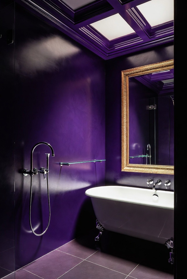 Royal Purple Luxurious and Mystical
