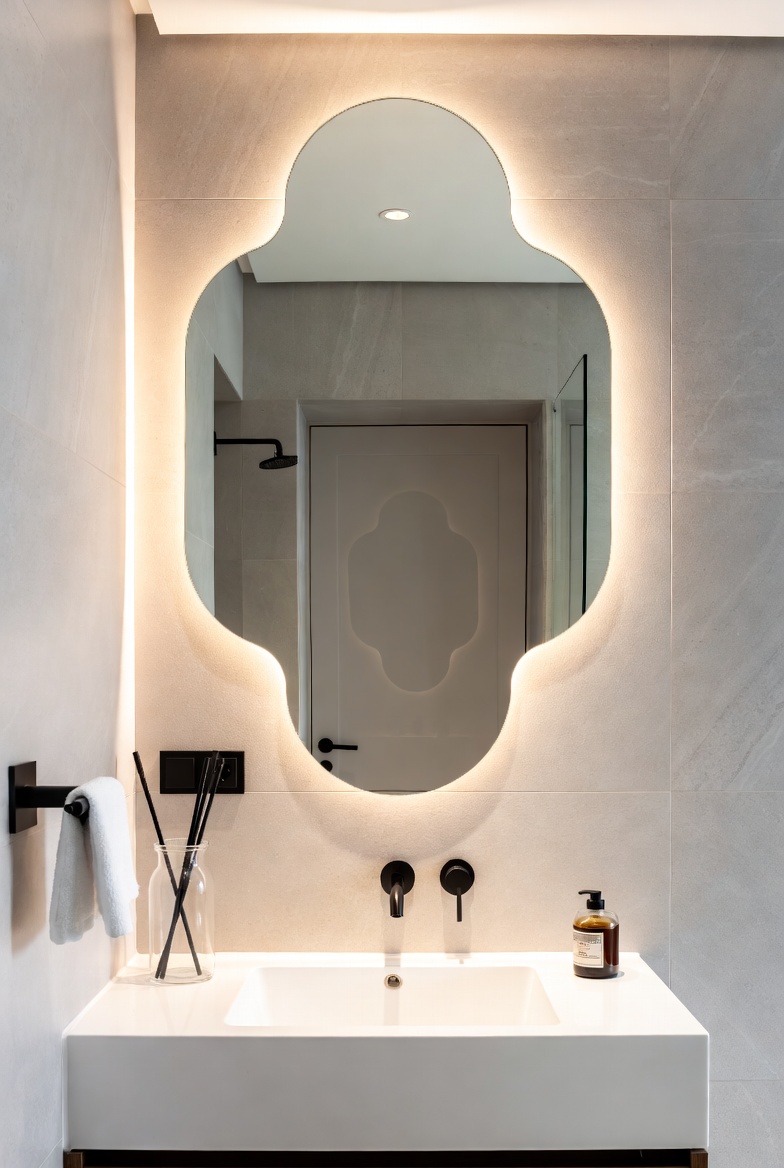 Statement Mirrors That Become the Focal Point