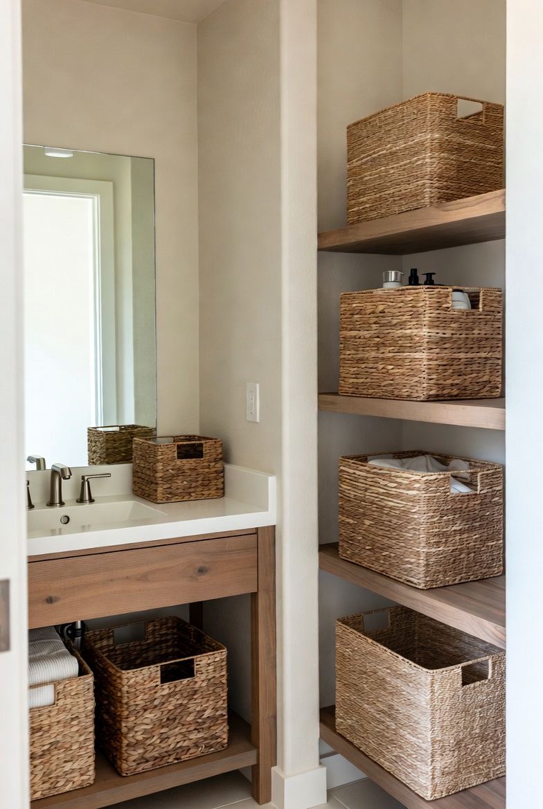 Storage Baskets for Flexible Organization