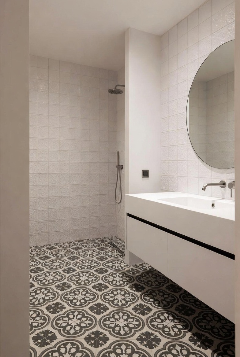 Textured Tiles for Depth and Dimension