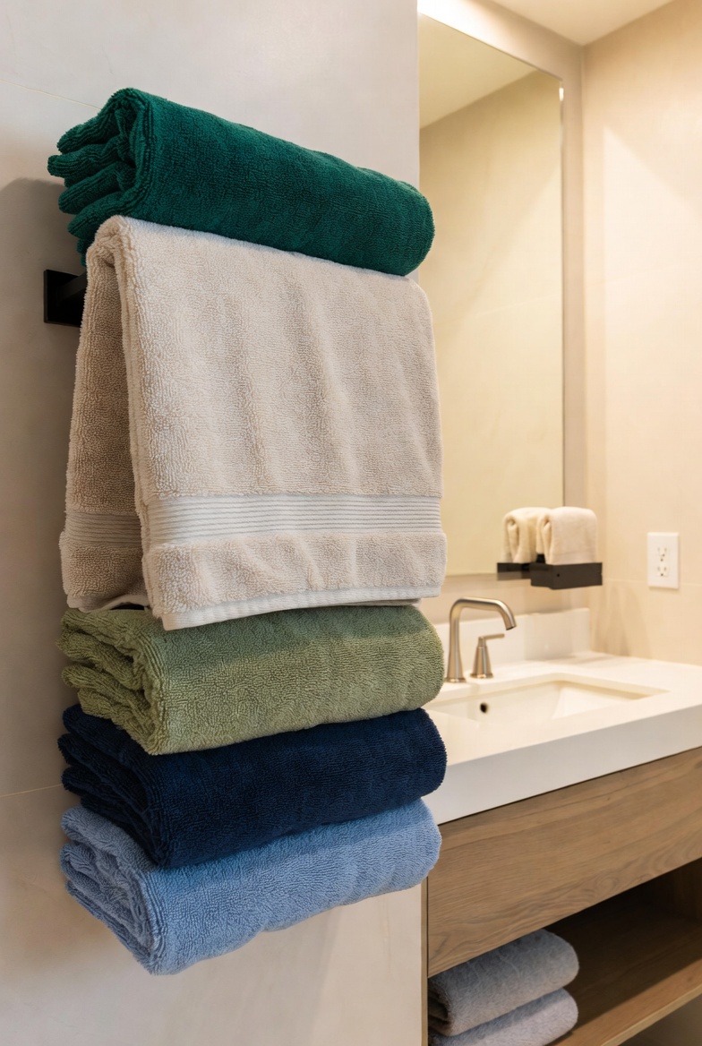 Towels as Accent Pieces