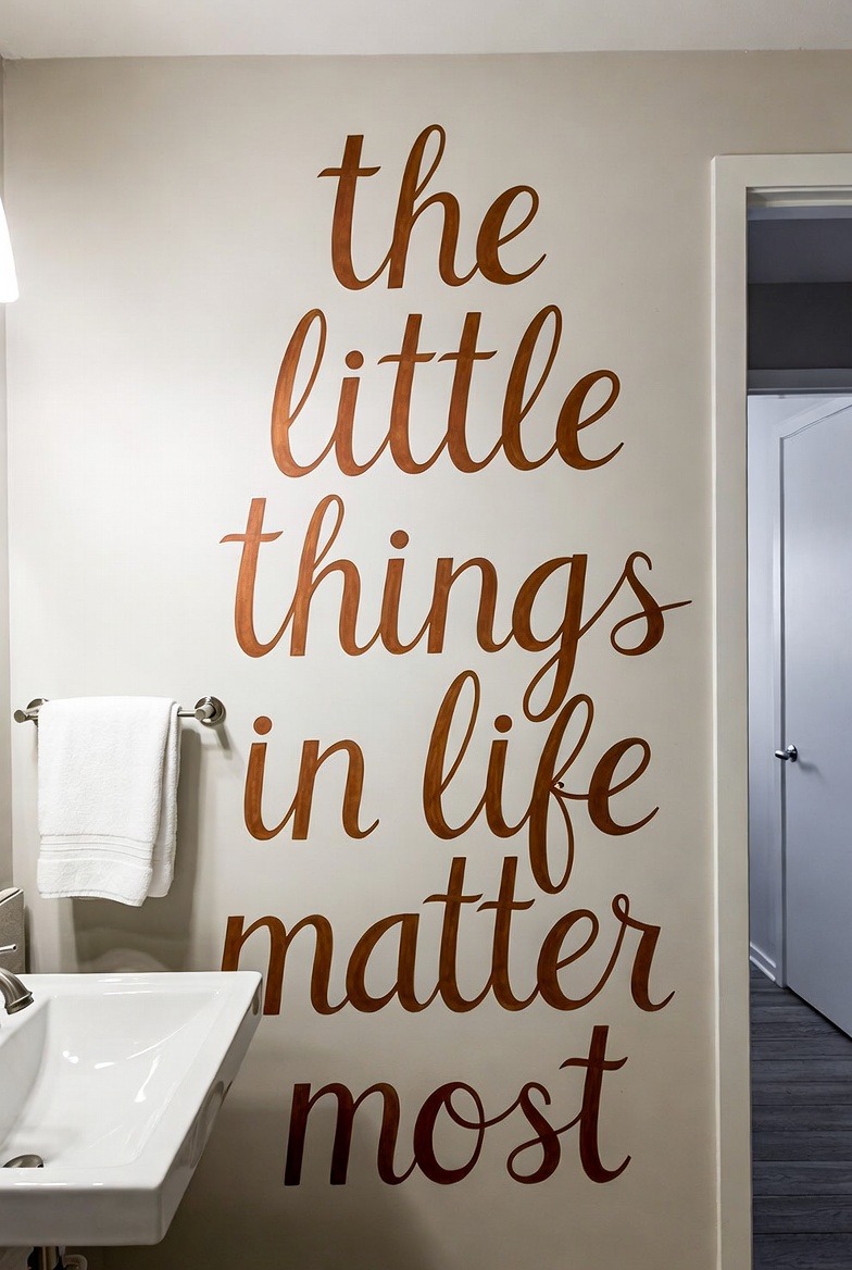 Typography Art for Subtle Expression