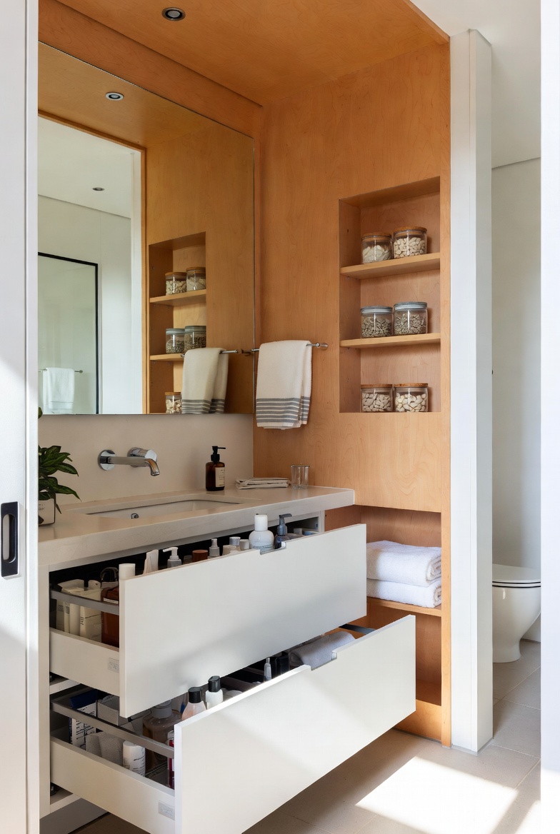 Vanity Storage That Works Harder