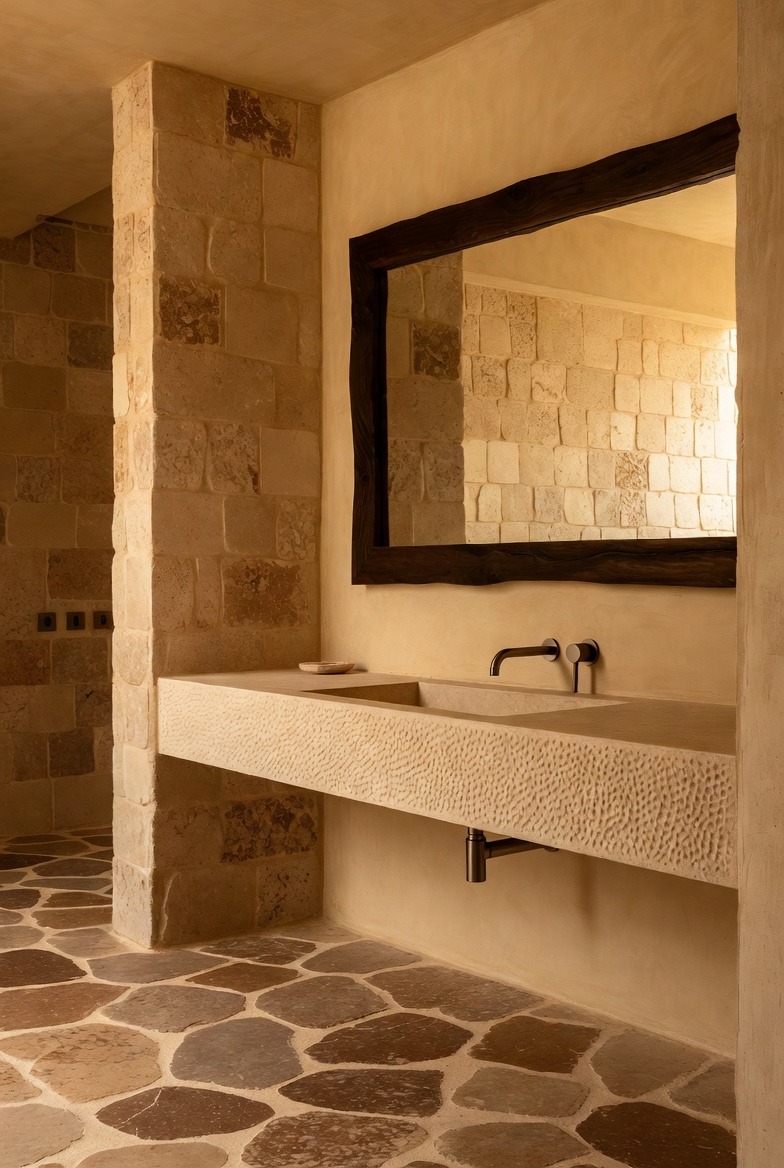 Warm Stone for Earthy Elegance