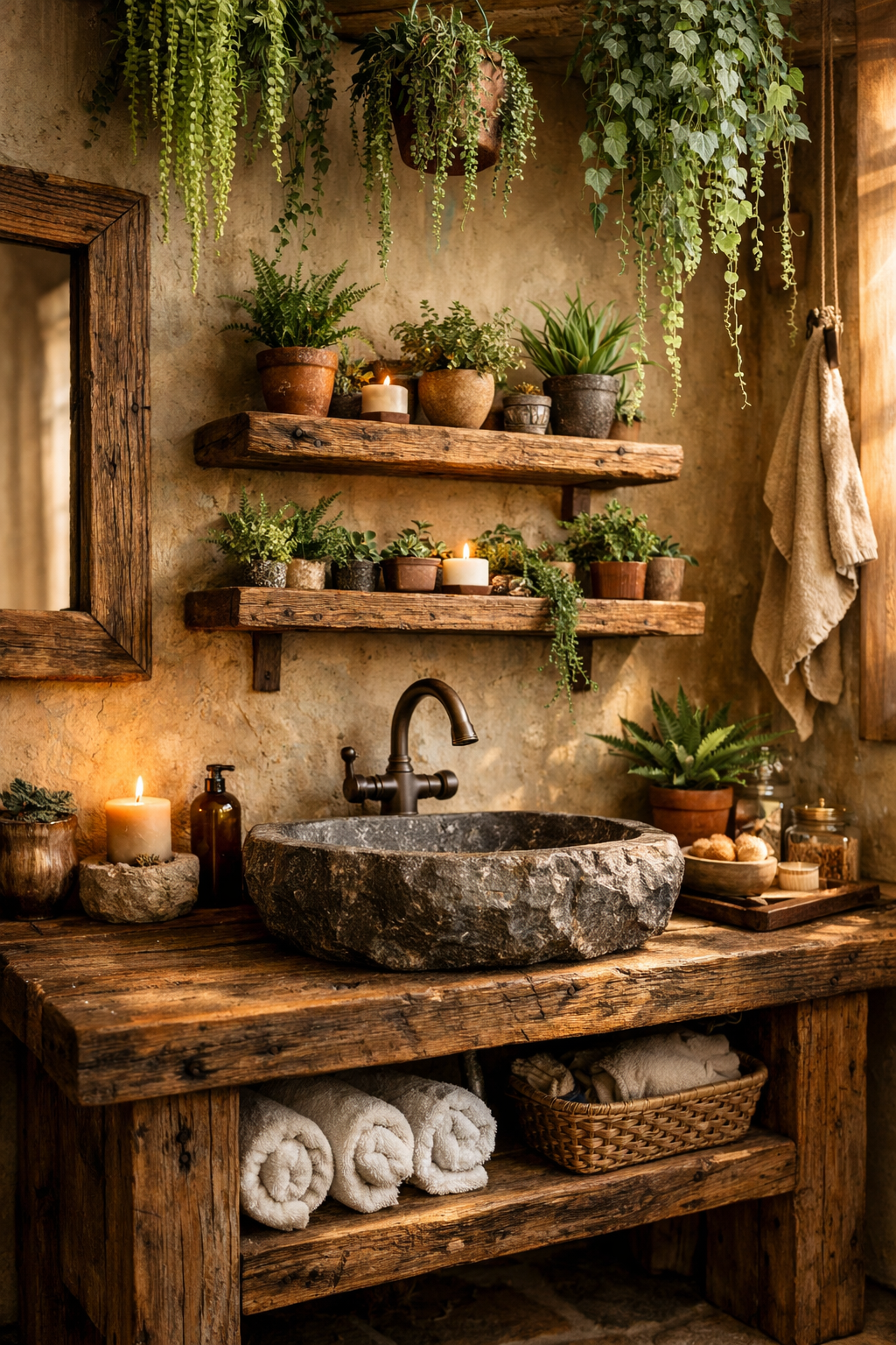 Incorporating Greenery for a Natural Touch