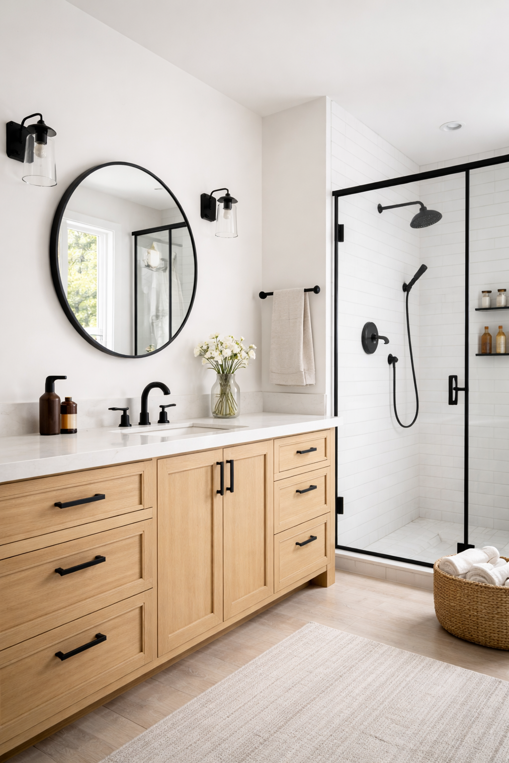 Introduce Matte Black Hardware for Contrast