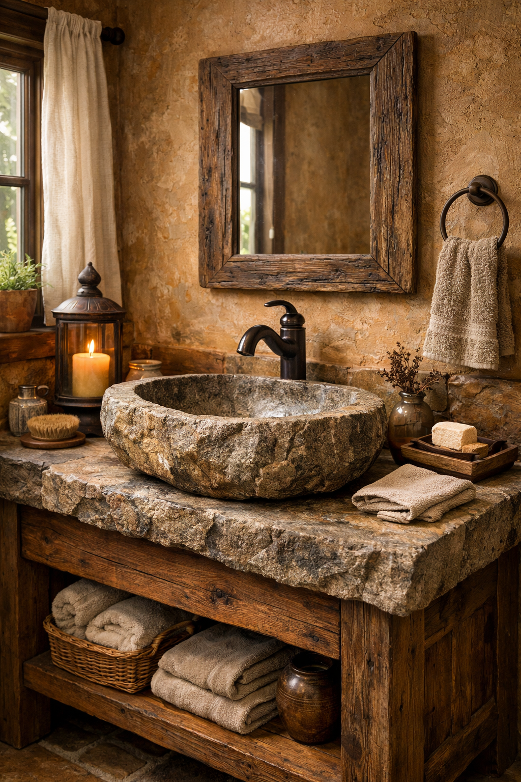 Natural Stone Sinks and Countertops