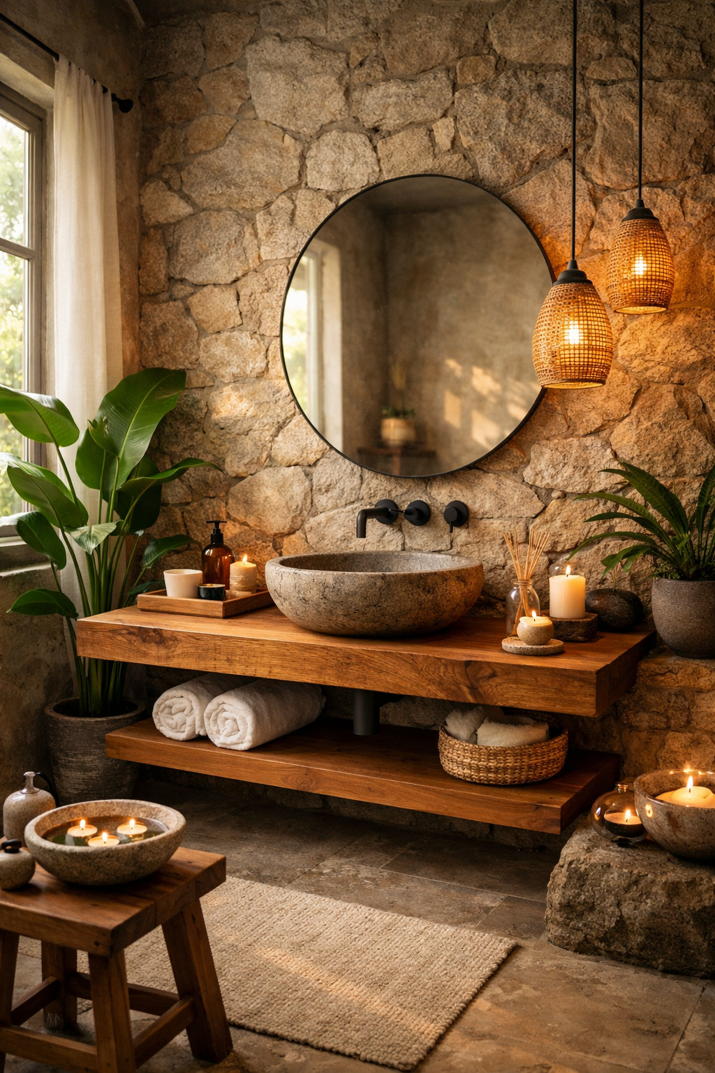 Nature-Inspired Organic Retreat