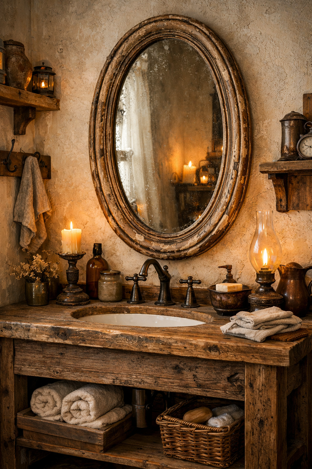 Vintage-Inspired Mirrors and Accessories