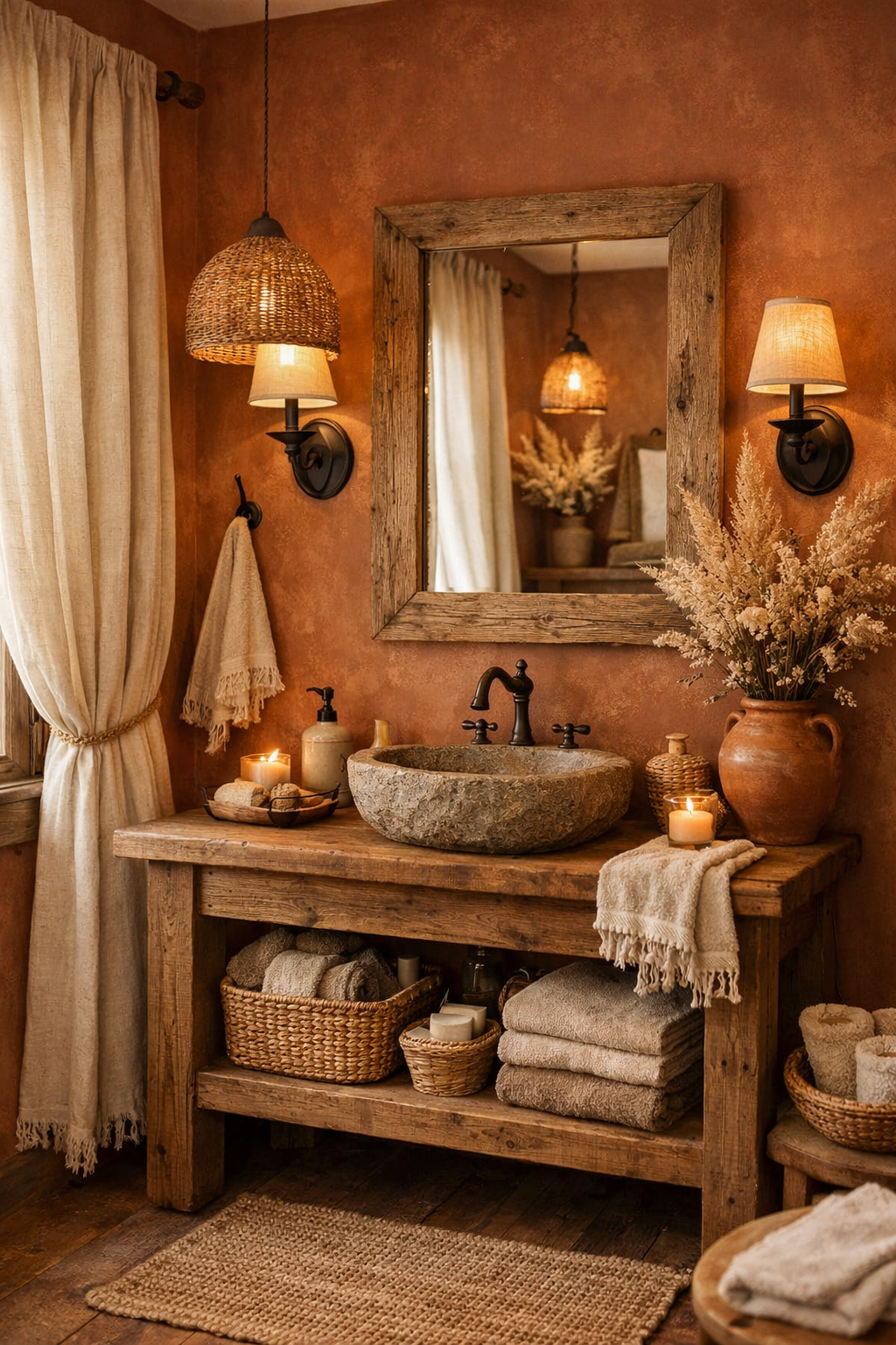 Warm, Earthy Color Palettes