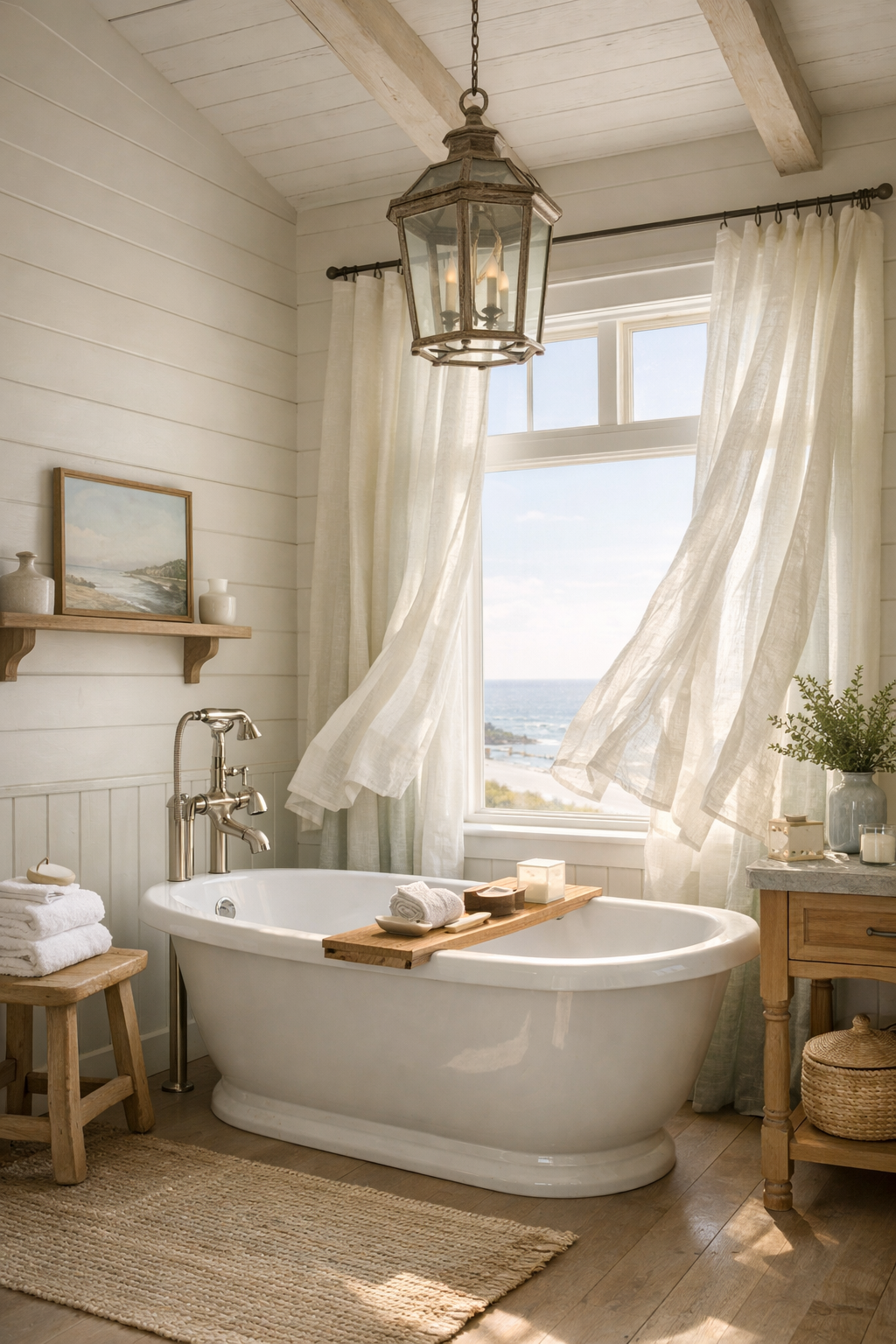 A Soothing Coastal Color Palette