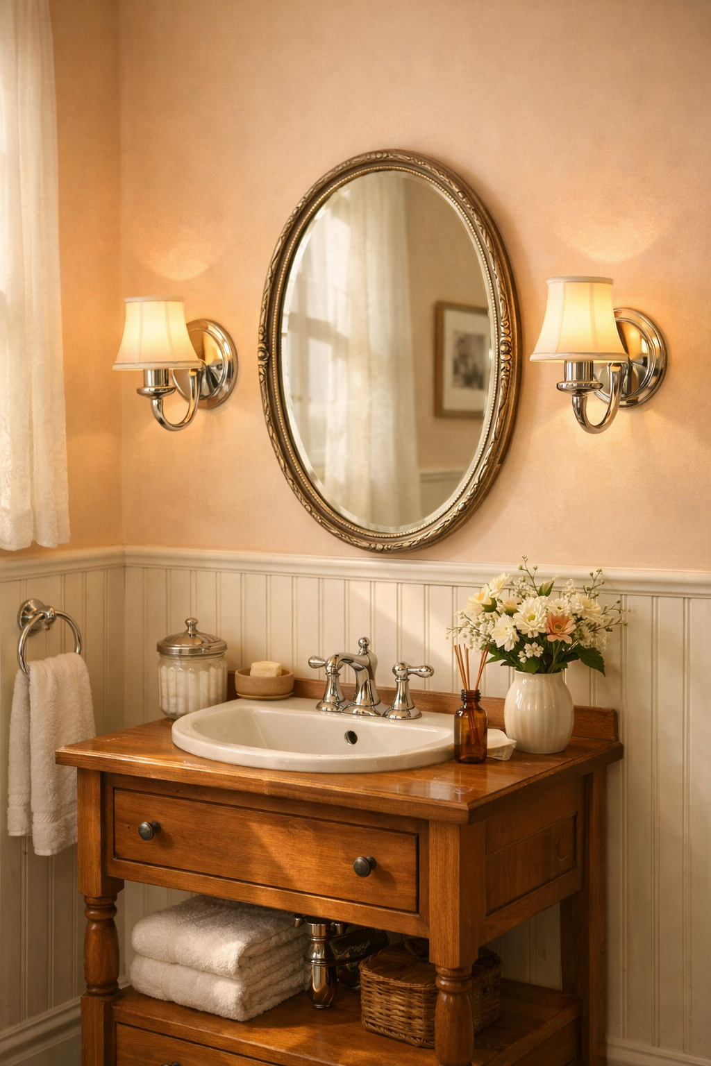 Add Beadboard or Wainscoting for Texture