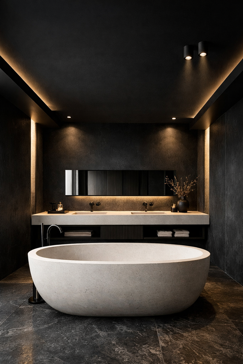 Black Ceiling Designs for Dramatic Impact