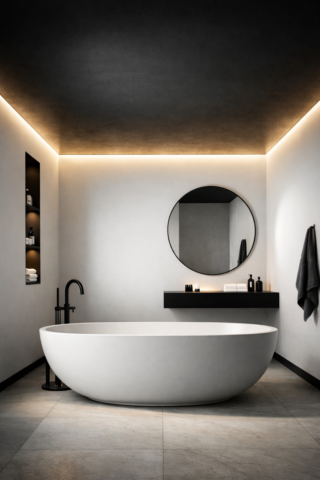 Black Ceilings for Dramatic Elegance