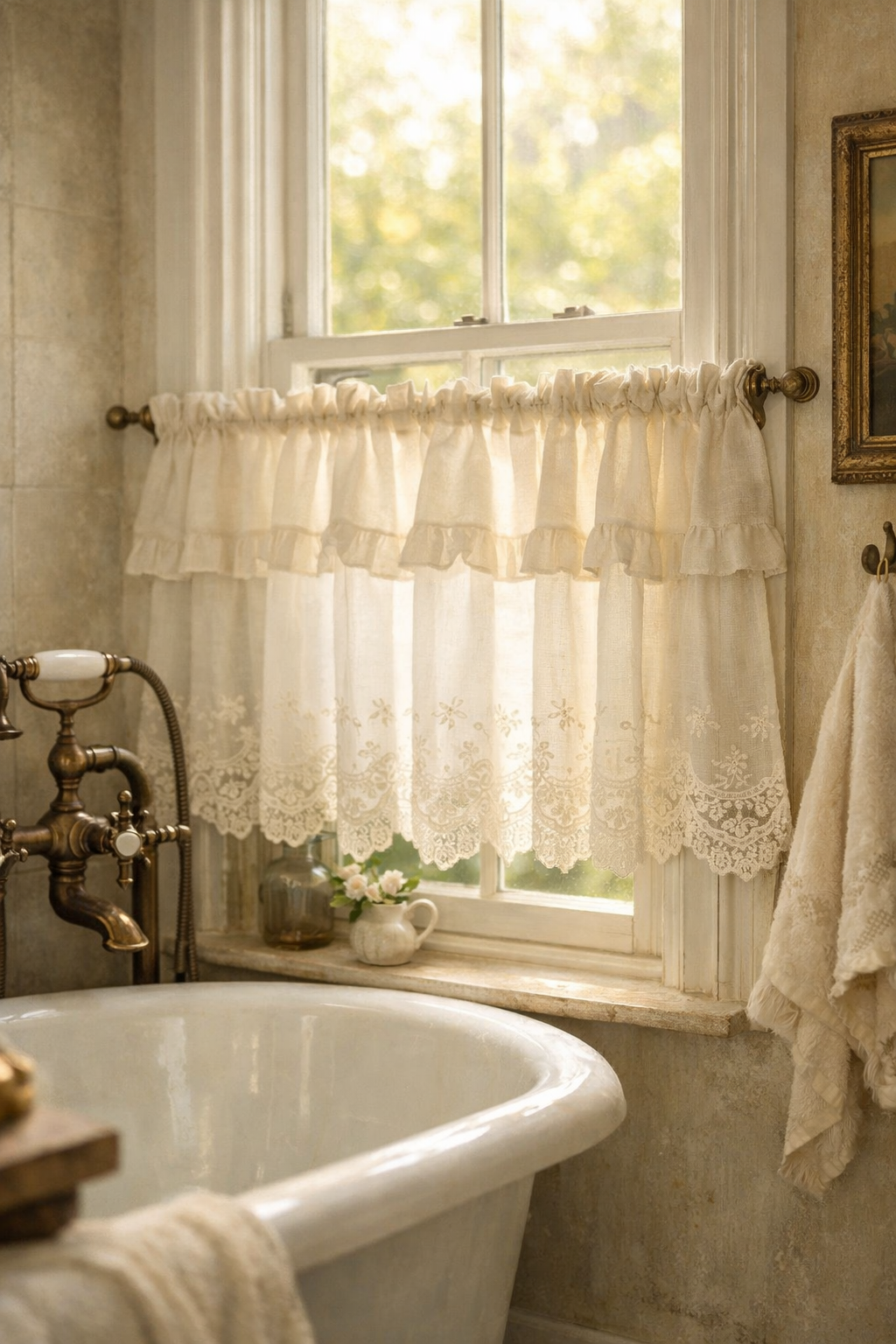 Café Curtains for Vintage Charm