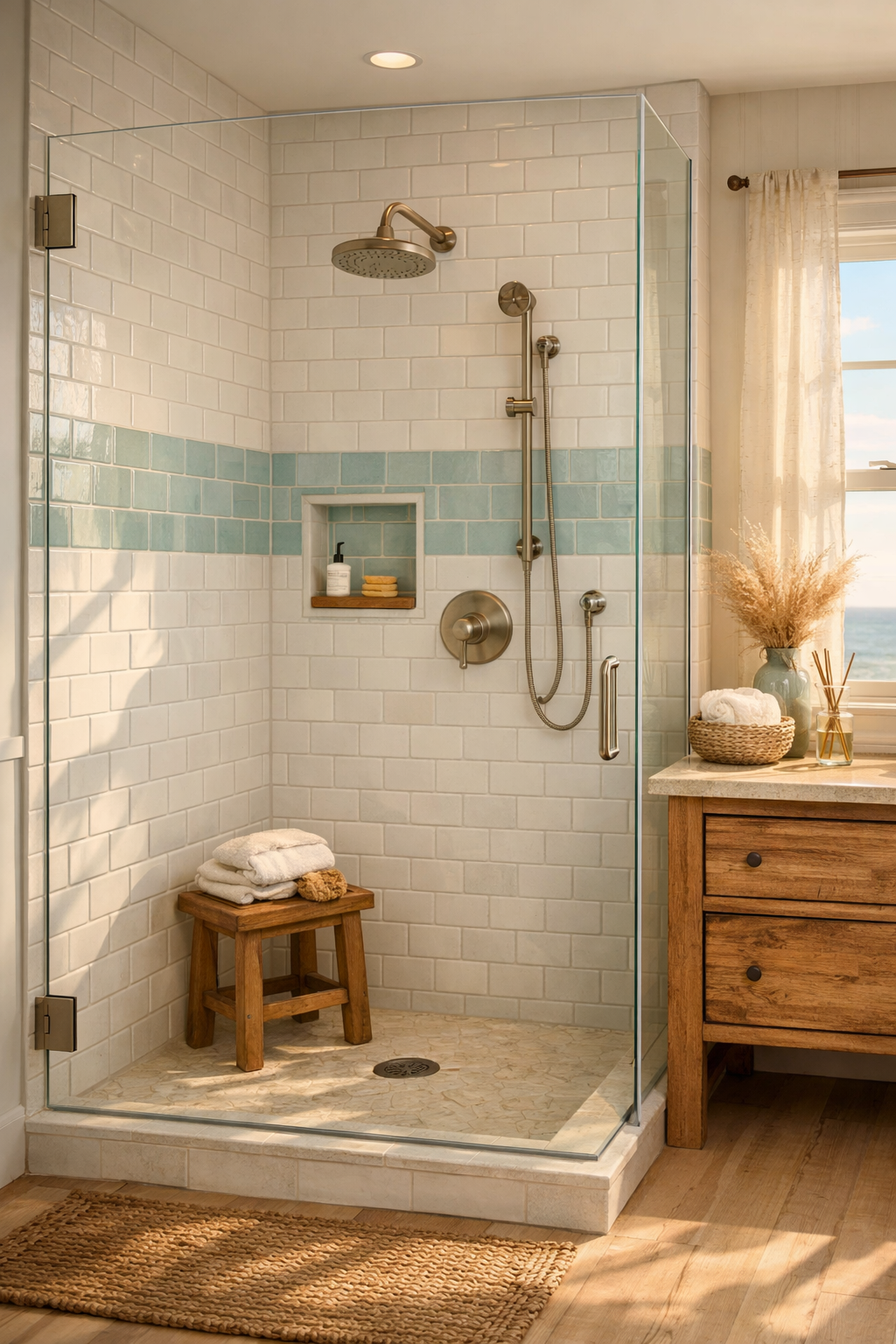 Classic Subway Tile with Coastal Variations