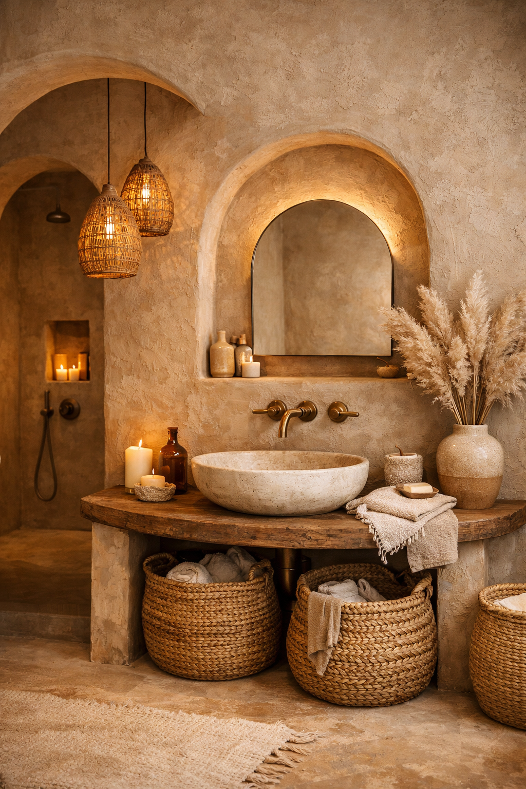 Clay Textured Finishes for Organic Depth