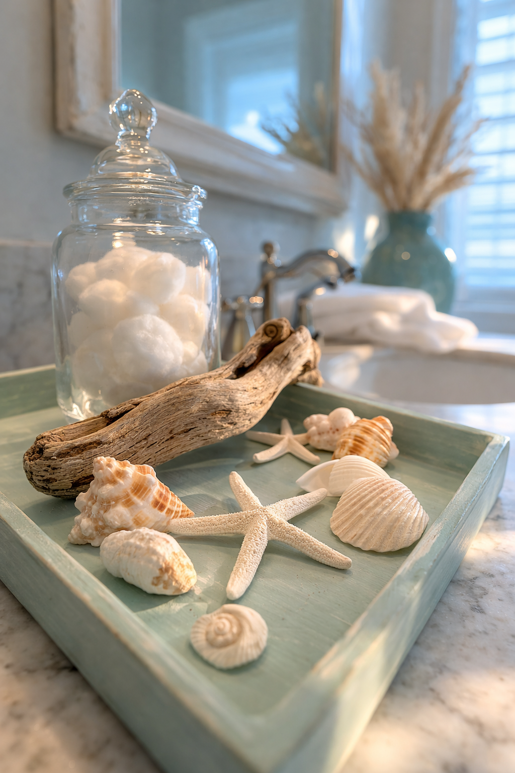 Coastal Breeze with Shell Details