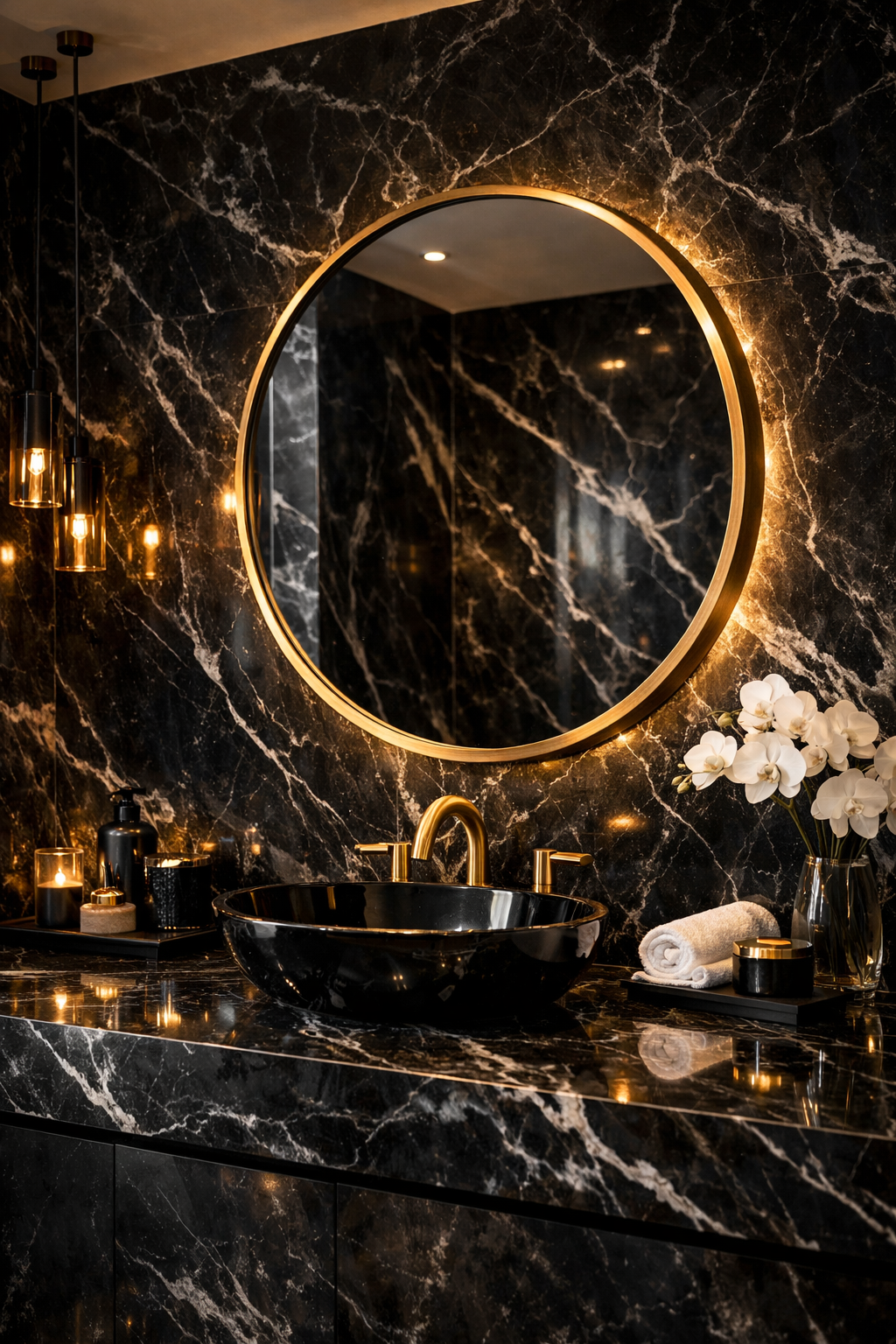 Dark Marble for Timeless Luxury