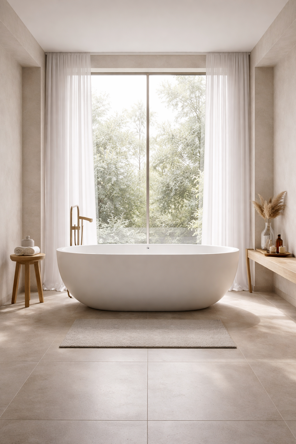 Freestanding Bathtubs as Statement Pieces