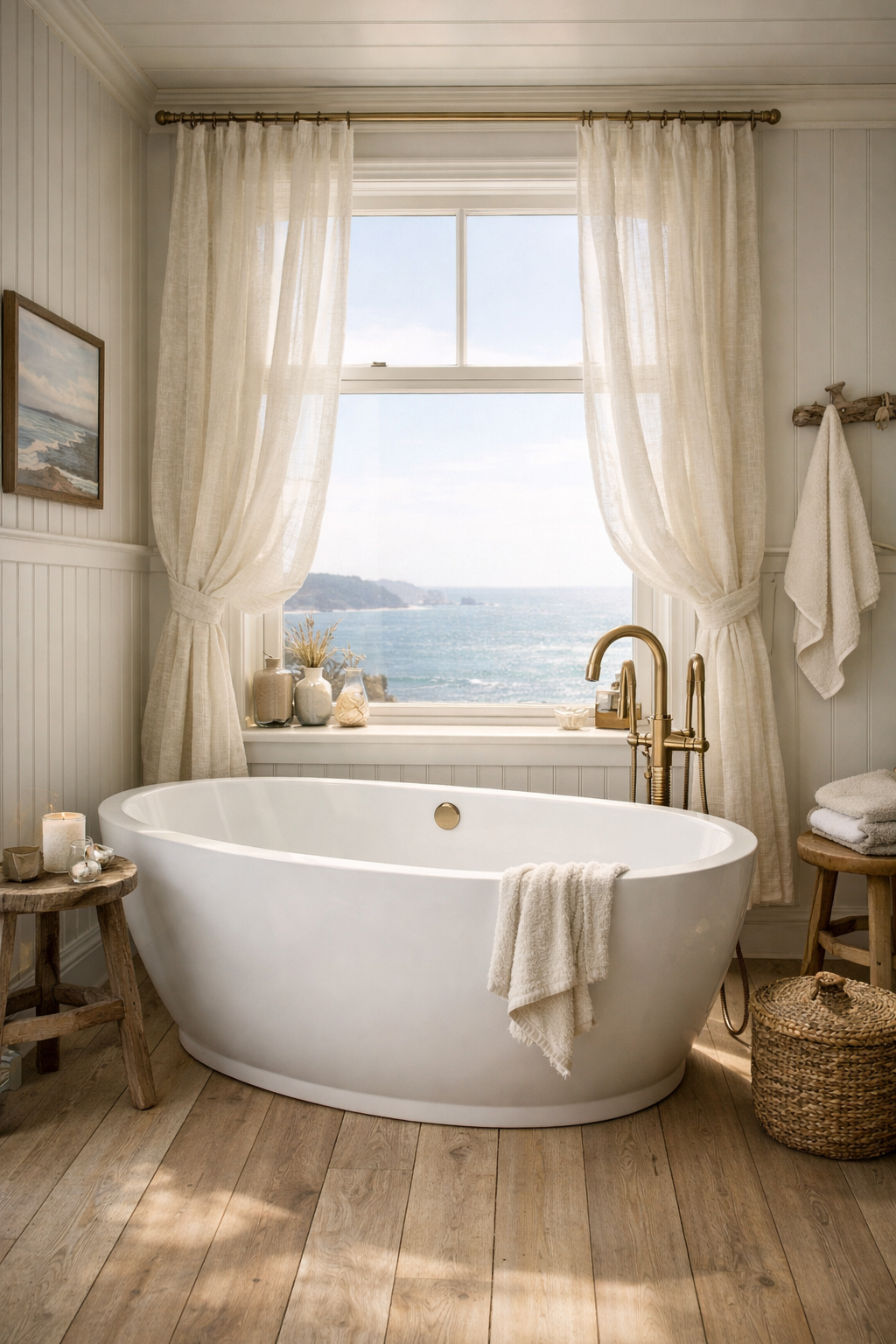 Freestanding Bathtubs for a Relaxed Focal Point