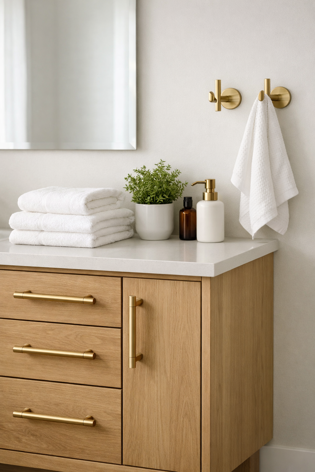 Incorporating Brass Hardware for Cohesion
