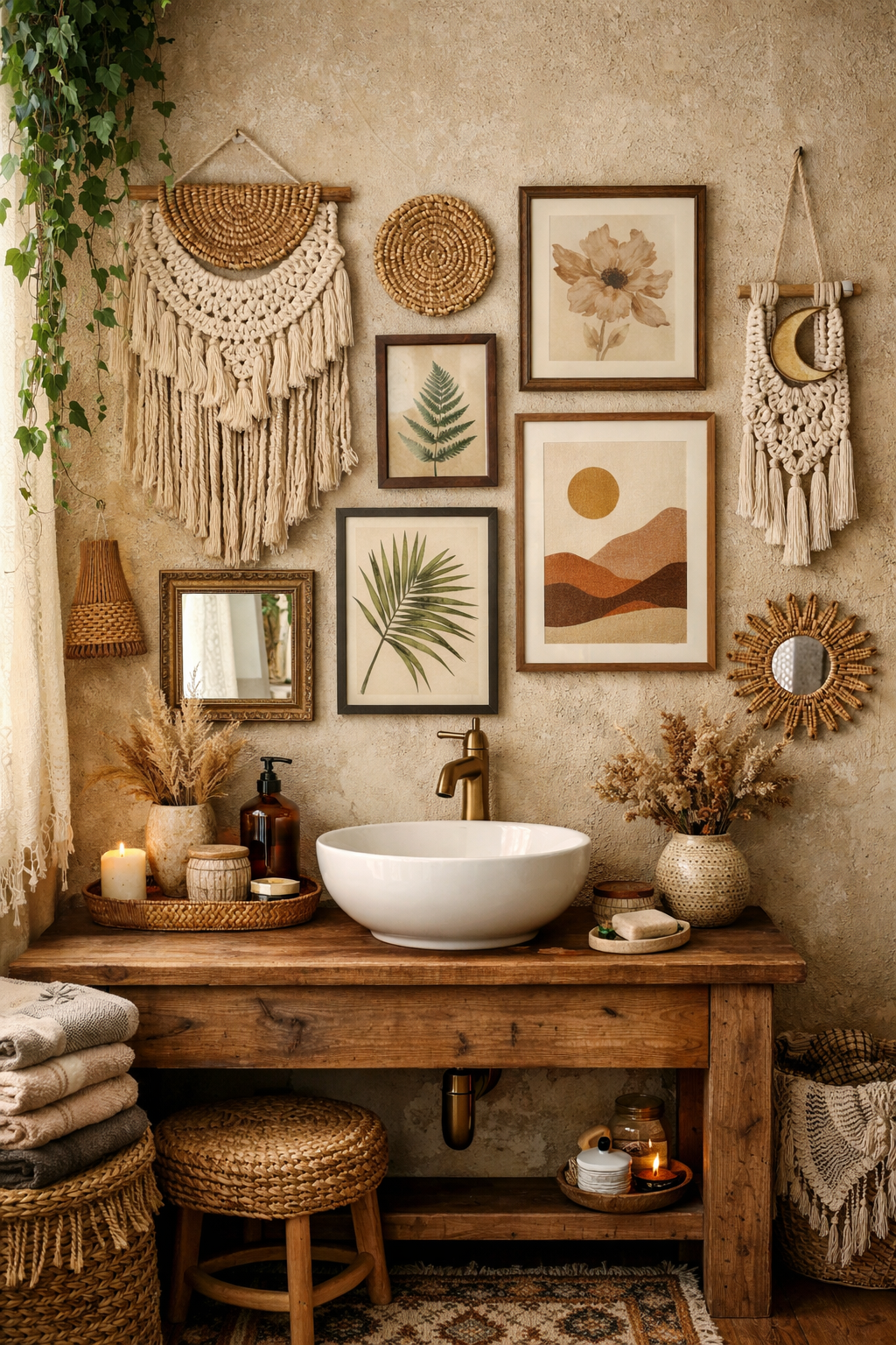 Layered Wall Art for Inspirational Walls
