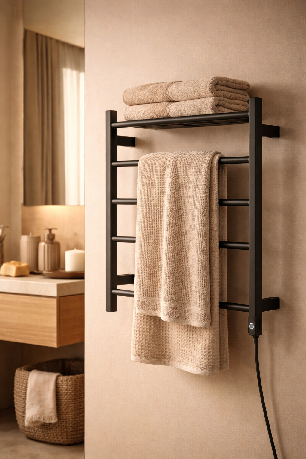 Minimalist Towel Warmers