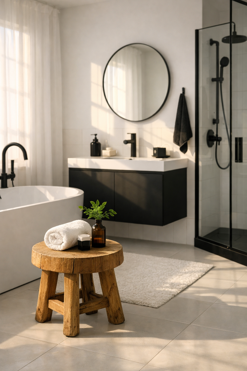 Natural Elements That Soften the Palette