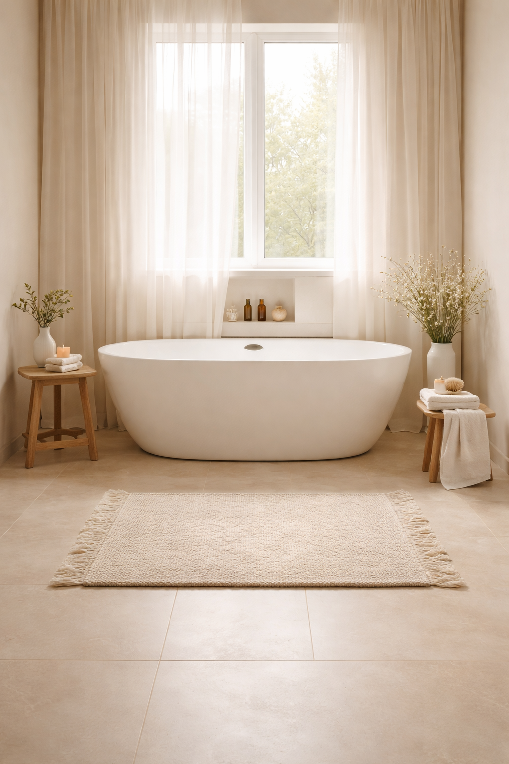 Neutral Rugs for a Calm Atmosphere