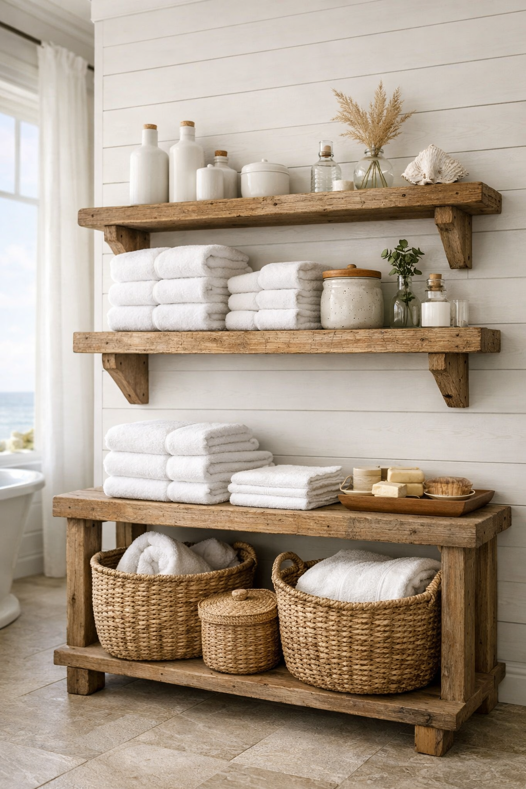 Open Shelving with Thoughtful Styling