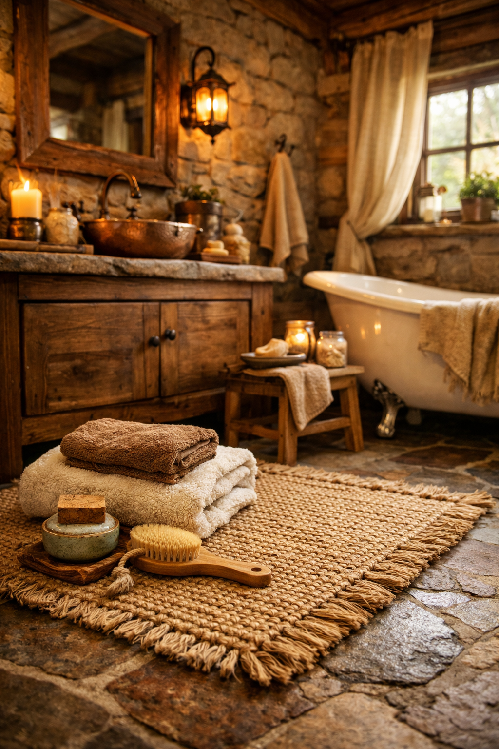 Rustic Styling for Warmth and Character